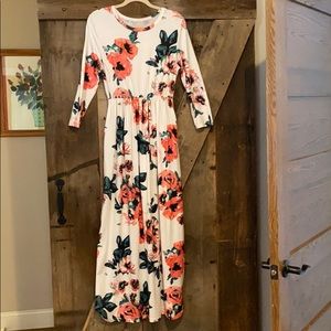 Floral Long Sleeve Dress